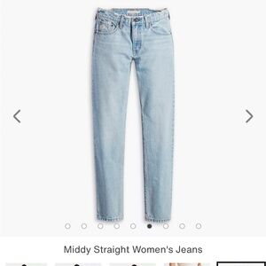 Levi’s muddy straight size 26